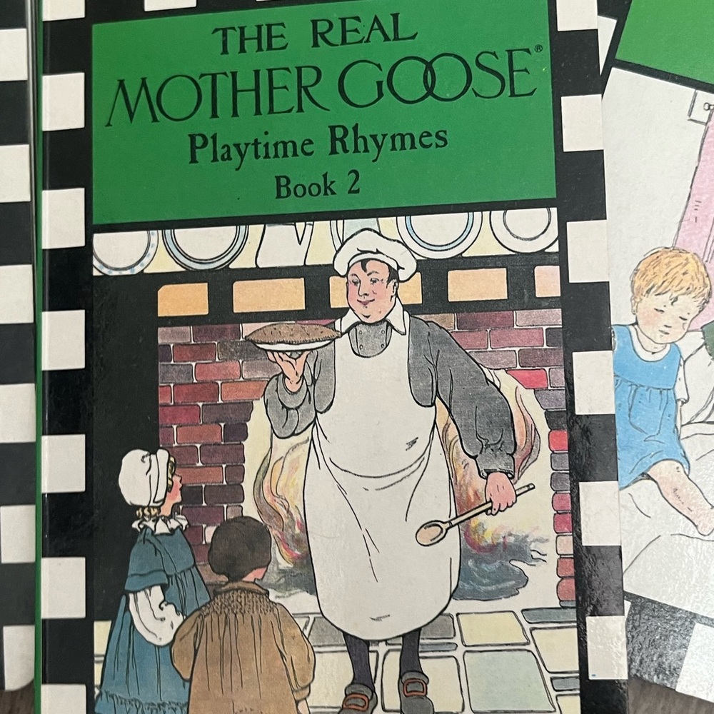 Vintage The Real Mother Goose Fairy Rhymes Book Set - Picture 3 of 16